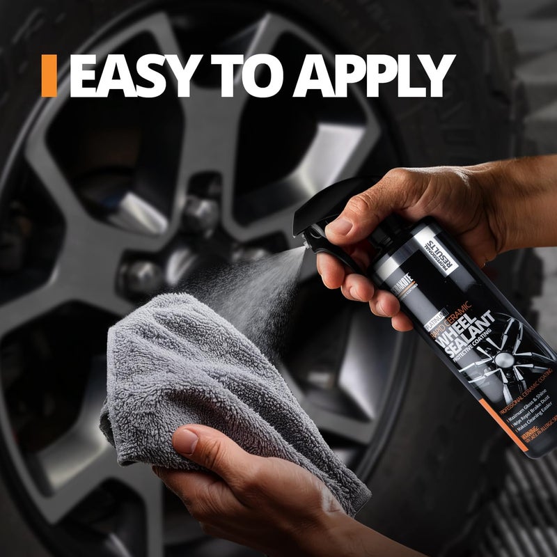 CERAKOTE Rapid Ceramic Wheel Sealant - Ceramic Spray Coating for Wheels - Quick and Easy to Apply - Repels Brake Dust – Extremely Hydrophobic Durability enhanced - Image 1