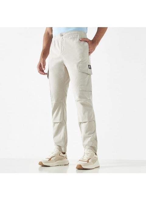 Ecko Unltd Solid Cargo Pants with Pockets