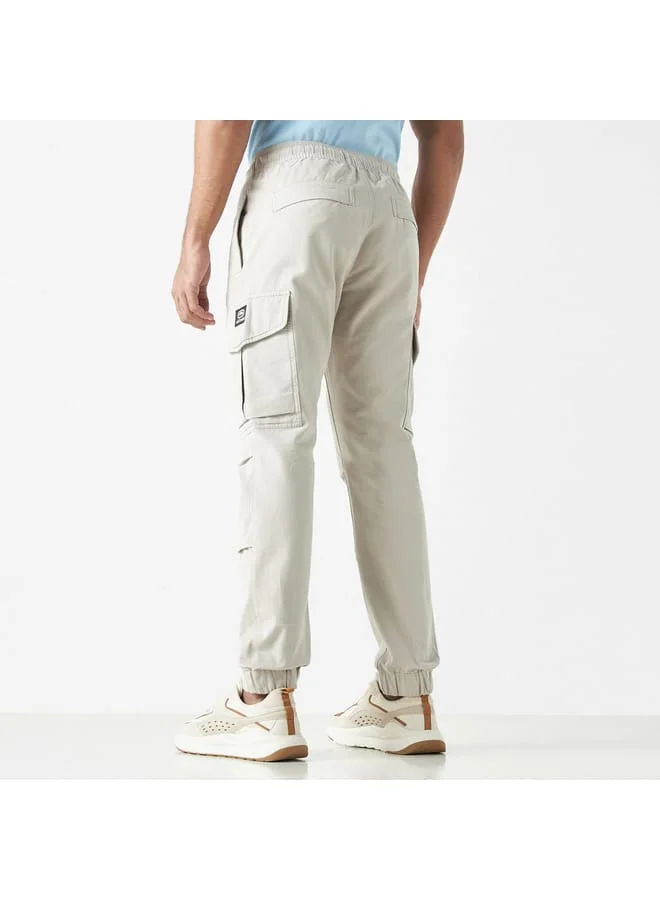 Ecko Unltd. Ecko Unltd Solid Cargo Pants with Pockets