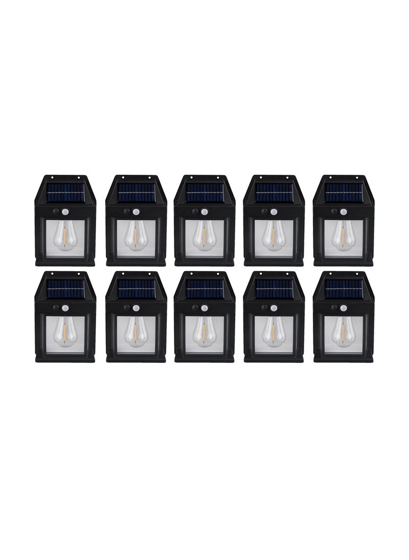 FEND Fend BK-888 Solar Interaction Wall Lamp With 800LM Brightness 1800 mAh Battery Motion Sensor and Waterproof( Pack of 10)  - Image 1