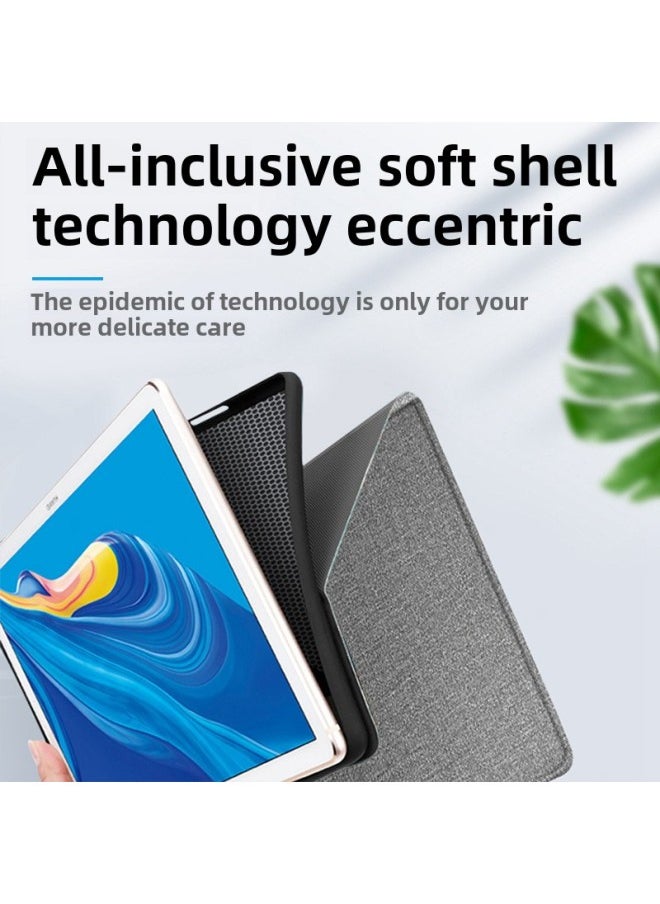 For Huawei Matepad Protective Case 10.8 Case 8.4 Case 10.4 Inch Glory Tablet V6 Enjoy 10.1 Case-Color:Grey-Applicable Model:Huawei Matepad Air11.5 Inch