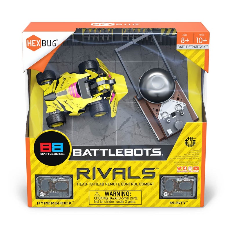HEXBUG BattleBots Rivals Rusty and Hypershock - Image 2