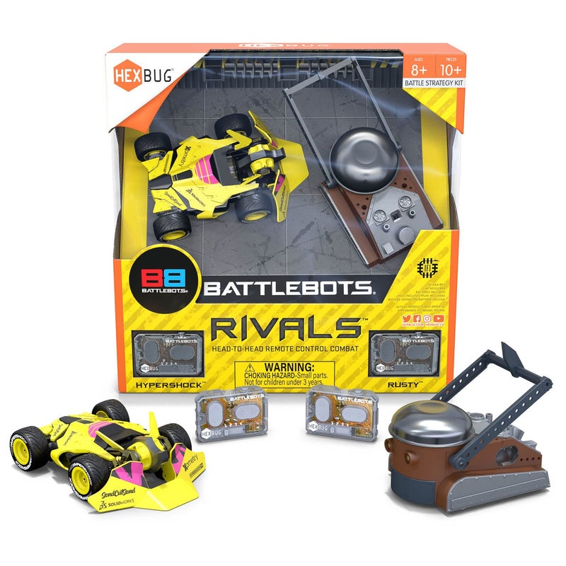 HEXBUG BattleBots Rivals Rusty and Hypershock - Image 1