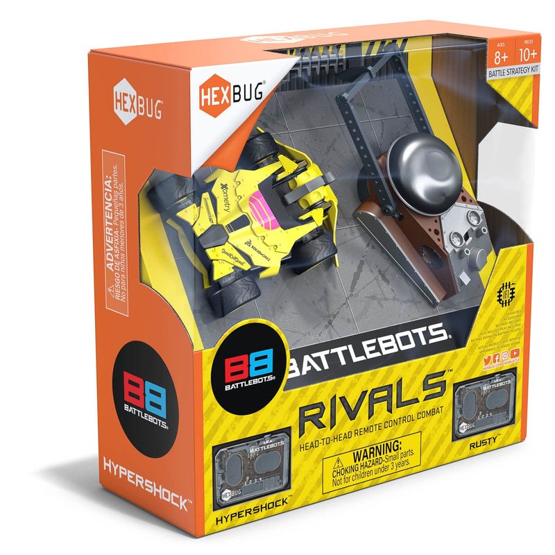 HEXBUG BattleBots Rivals Rusty and Hypershock - Image 3