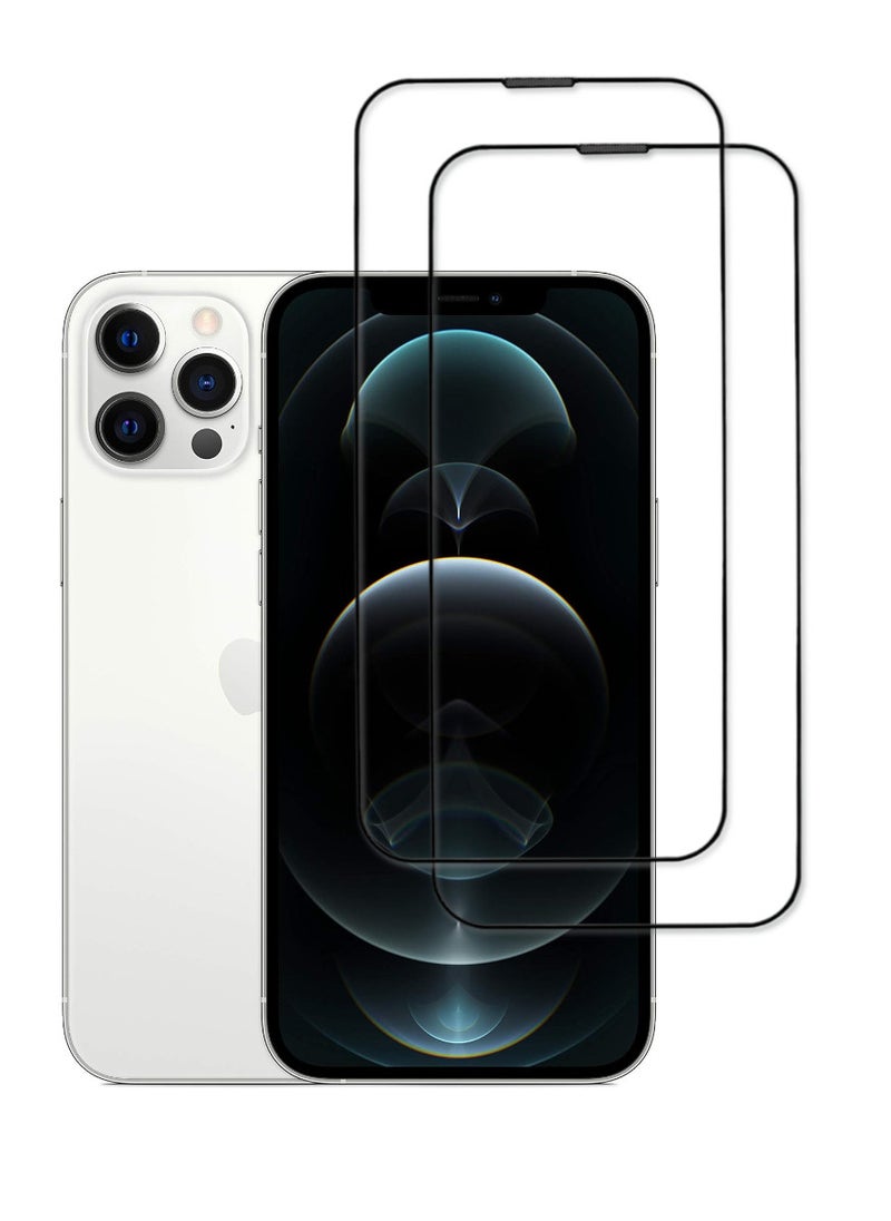 أكاليكس قطعتين، واقي شاشة عالي الجودة لهاتف آيفون 12 برو ماكس - Image 1