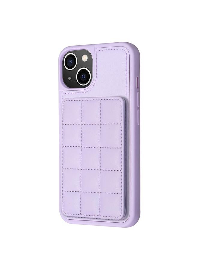 S-TOP Case For iPhone 15 Plus Grid Card Slot Holder Phone Case - Image 2