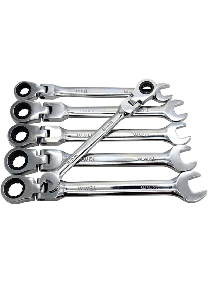 GGOOT Hardware Tool Hand Tools Wrench Set Wrench Multitool Double End Adjustable Wrench Spanner Repair Tool Universal Key Spanner Ratchet (Size : 10mm)  - Image 2