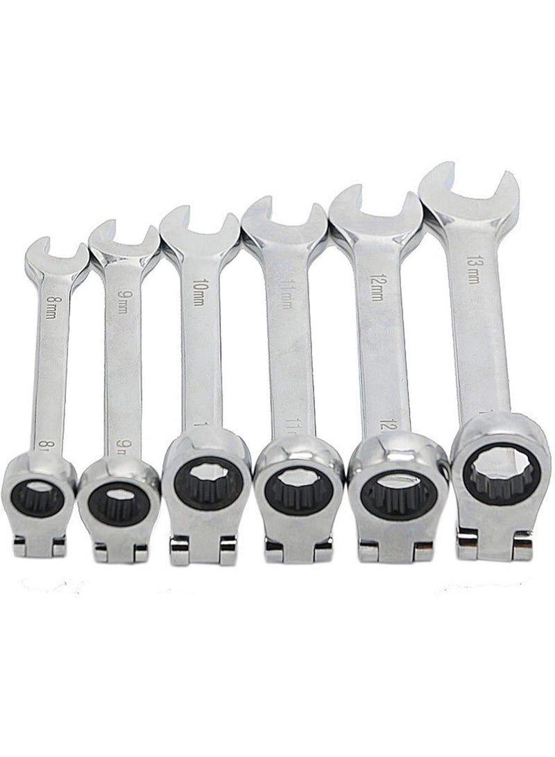 GGOOT Hardware Tool Hand Tools Wrench Set Wrench Multitool Double End Adjustable Wrench Spanner Repair Tool Universal Key Spanner Ratchet (Size : 10mm)  - Image 1