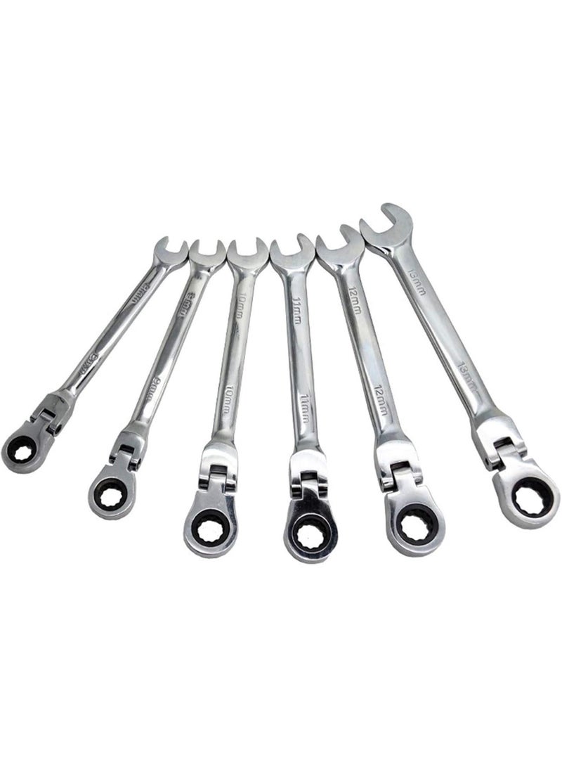 GGOOT Hardware Tool Hand Tools Wrench Set Wrench Multitool Double End Adjustable Wrench Spanner Repair Tool Universal Key Spanner Ratchet (Size : 10mm)  - Image 3