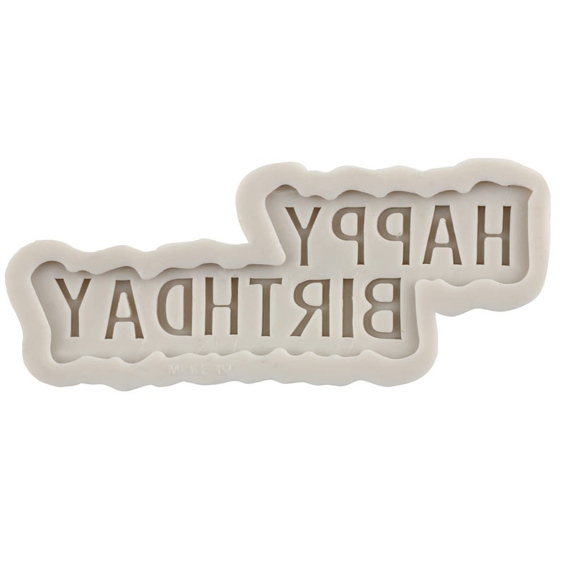 MYPRACS قوالب السيليكون لعيد الميلاد السعيد من MYPRACS - قوالب حروف عيد الميلاد من السيليكون - قوالب الشوكولاتة لزينة كعكة عيد الميلاد وتزيين الكب كيك - مجموعة من 6 قطع - Image 4