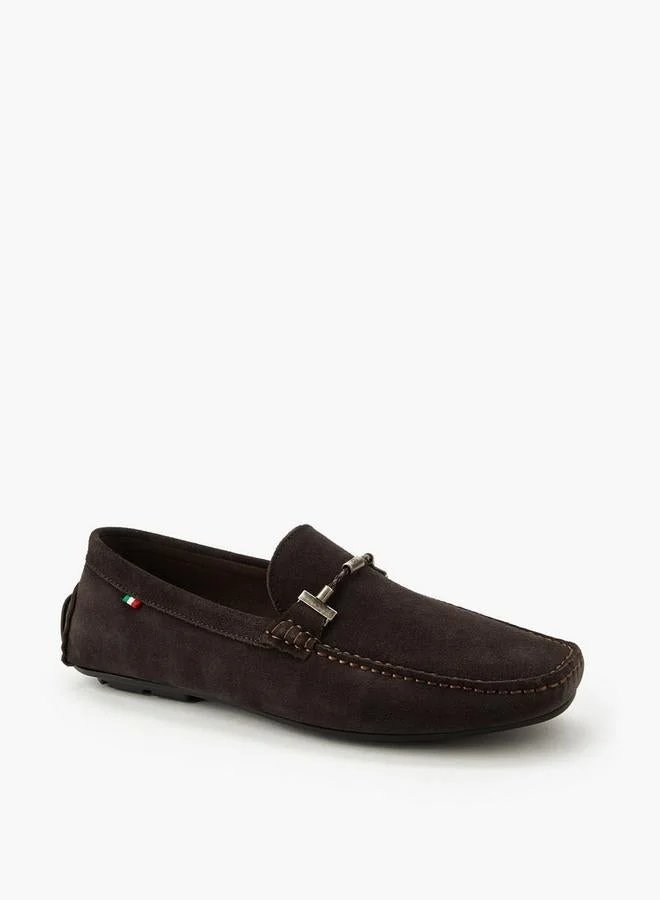 Renzo Ruganni Men Slip-On Leather Loafers