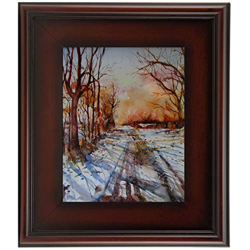 Creative Mark Plein Air Style Frame, Mahogany, 8x10-3" Wide Moulding with 1/2" Rabbet Depth, Open Back W/O Glazing, Museum Quality, For Art Panels, Stretched Canvas, Pictures and More - Image 2