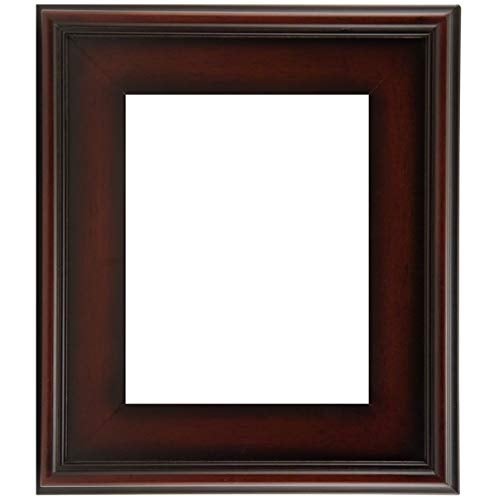 Creative Mark Plein Air Style Frame, Mahogany, 8x10-3" Wide Moulding with 1/2" Rabbet Depth, Open Back W/O Glazing, Museum Quality, For Art Panels, Stretched Canvas, Pictures and More - Image 1