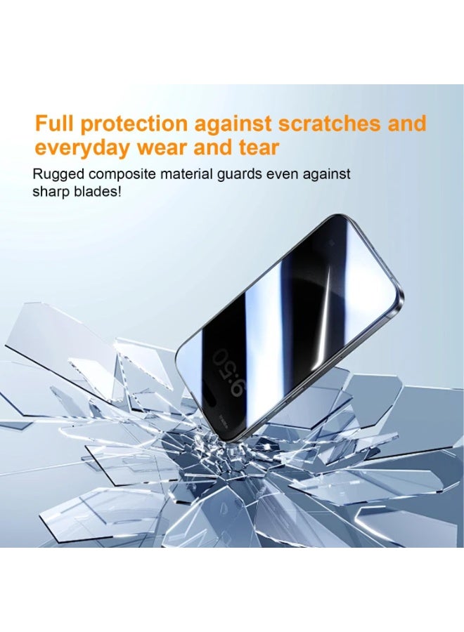 يوارب كينج شاشة حماية زجاجية مضادة للخدش بتغطية كاملة لهاتف ايفون 16 بلس - Image 2