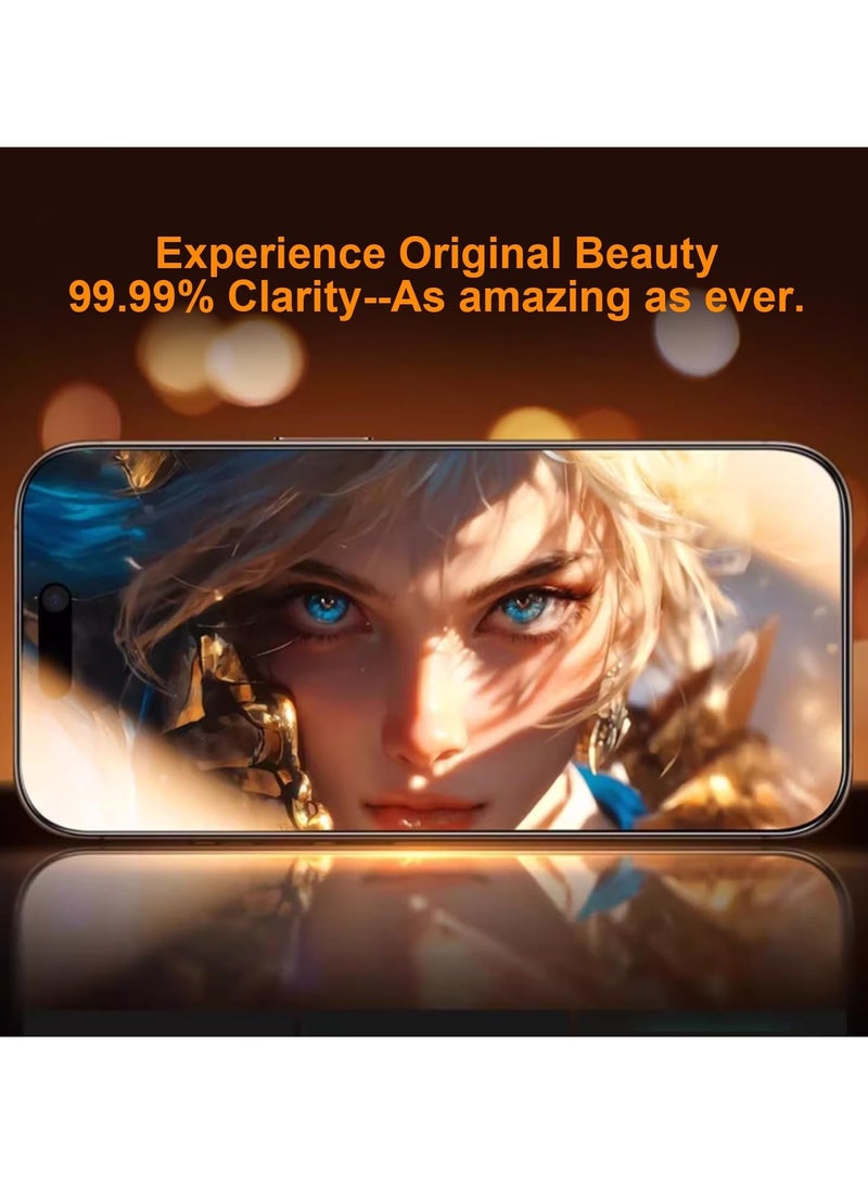 يوارب كينج شاشة حماية زجاجية مضادة للخدش بتغطية كاملة لهاتف ايفون 16 بلس - Image 5