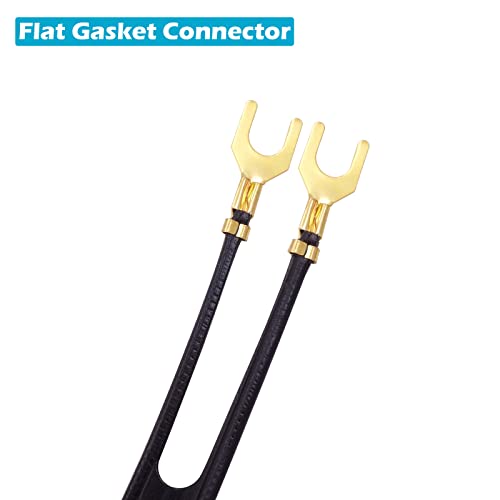 Fancasee Matching Transformer, 3-Pack Gold Plated, 75 Ohm to 300 Ohm Adapter, UHF / VHF / FM Balun Transformer Converter with F Type Female Jack Coax Coaxial Connector for TV Satellite Aerial FM AM Antenna - Image 4