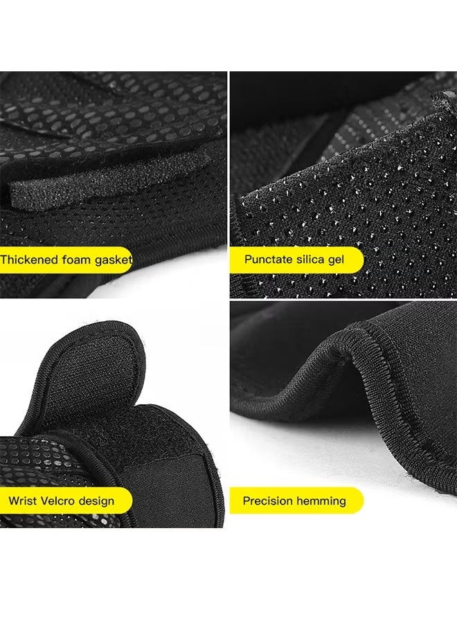 ماسكابوني قفازات تمرين جديدة بتهوية – قفازات رياضية مانعة للانزلاق مع دعم للمعصم وقبضة قوية للجيم ورفع الأثقال واللياقة البدنية والتدريب المتقاطع - Image 5