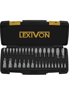 Generic Master Torx Bit Socket Set Premium S2 Alloy Steel Complete 34 Piece Solid Star And Tamper Proof T6 ~ T70 Enhanced Storage Case Lx 149  - Image 1