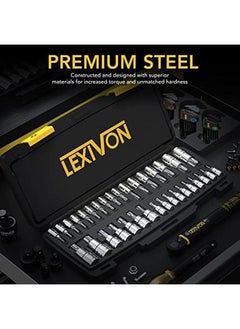Generic Master Torx Bit Socket Set Premium S2 Alloy Steel Complete 34 Piece Solid Star And Tamper Proof T6 ~ T70 Enhanced Storage Case Lx 149  - Image 2