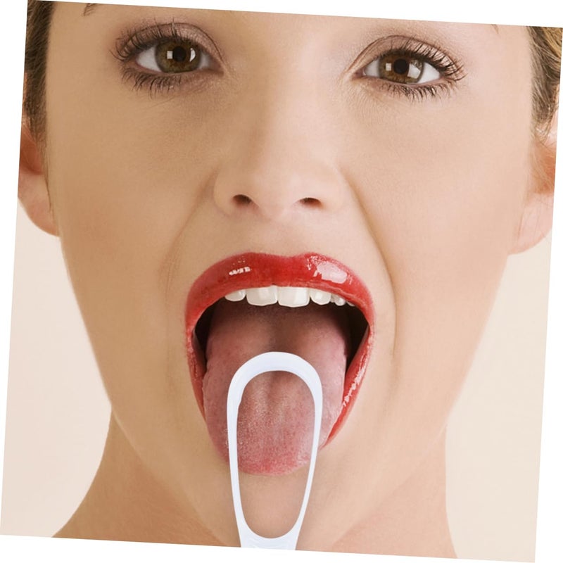 10 Pack Stainless Steel Tongue Scrapers for Bad Breath Oral Hygiene and Fresh Breath - Image 2