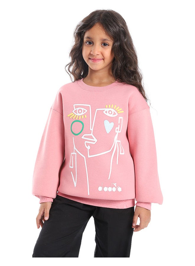 DIADORA Printed Sweatshirt for Girls - Image 1