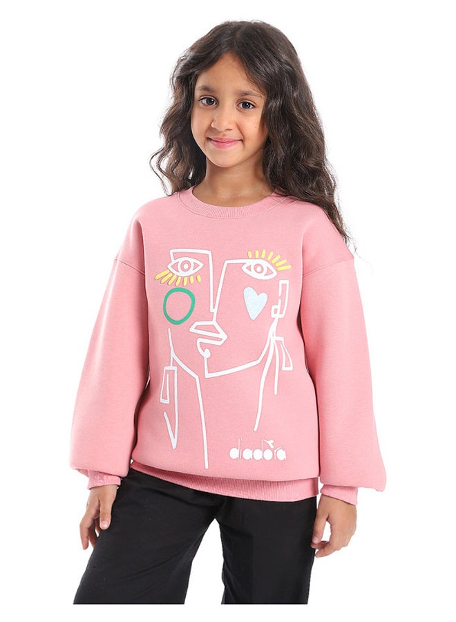 DIADORA Printed Sweatshirt for Girls - Image 4