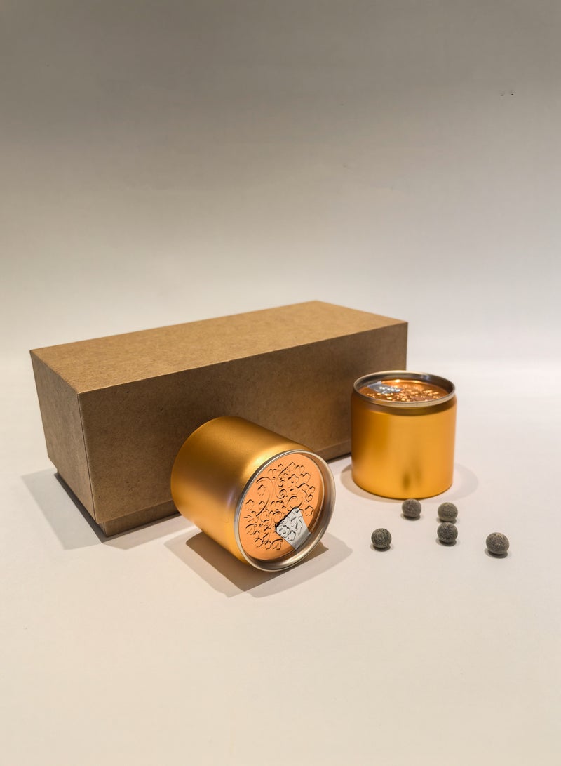 Natural Vietnamese Agarwood & Mysore Sandalwood, Ersu Jiuju Incense Pills 120 Capsules/Box, Traditional Handmade Low Smoke Incense - Image 2