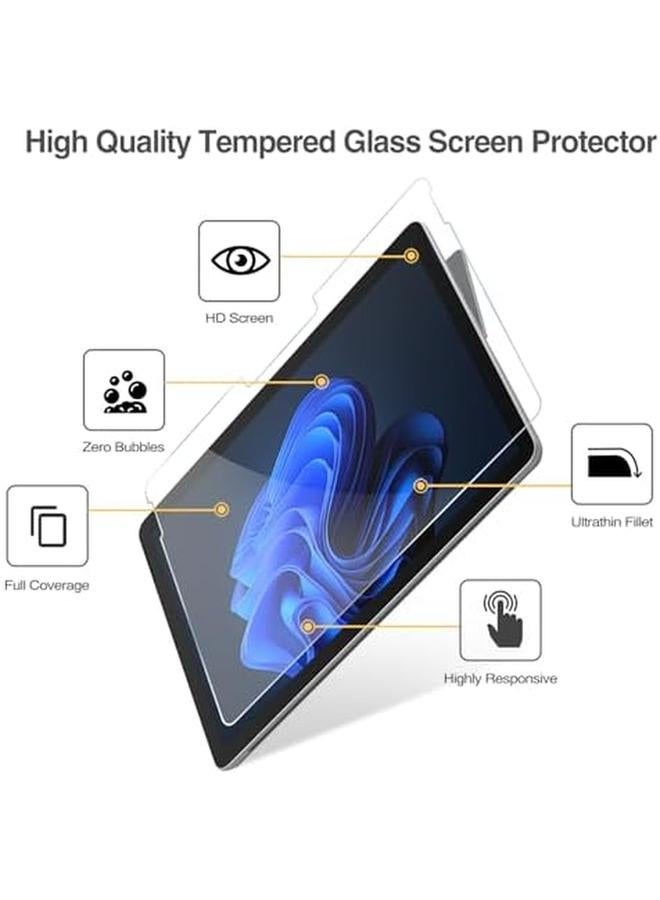 Procases 2 Pack Surface Go 4 2023 Go 3 2021 Surface Go 2 10.5" 2020 Surface Go 10" 2018 Screen Protector Tempered Glass Screen Film Guard For Surface Go 4 3 2 1 Clear - Image 2