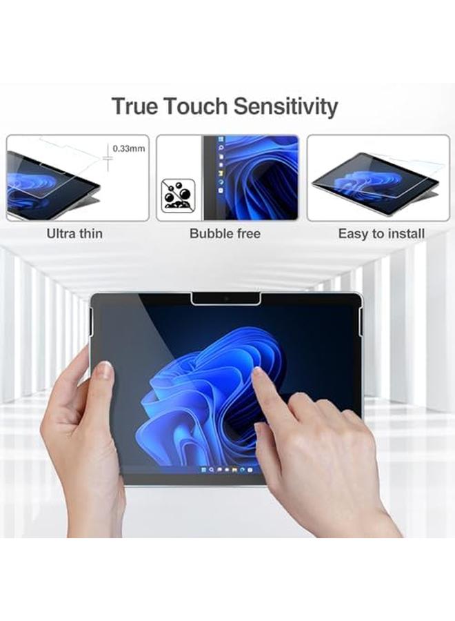 Procases 2 Pack Surface Go 4 2023 Go 3 2021 Surface Go 2 10.5" 2020 Surface Go 10" 2018 Screen Protector Tempered Glass Screen Film Guard For Surface Go 4 3 2 1 Clear - Image 3