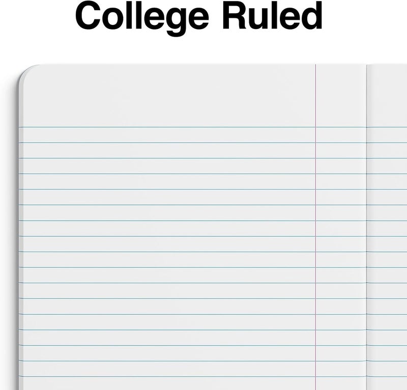 STAPLES 132671 Composition Notebook 975Inch x 75Inch College Ruled 70 Sh Black - Image 3