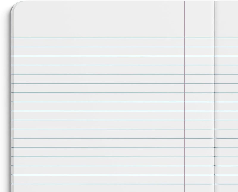 STAPLES 132671 Composition Notebook 975Inch x 75Inch College Ruled 70 Sh Black - Image 2