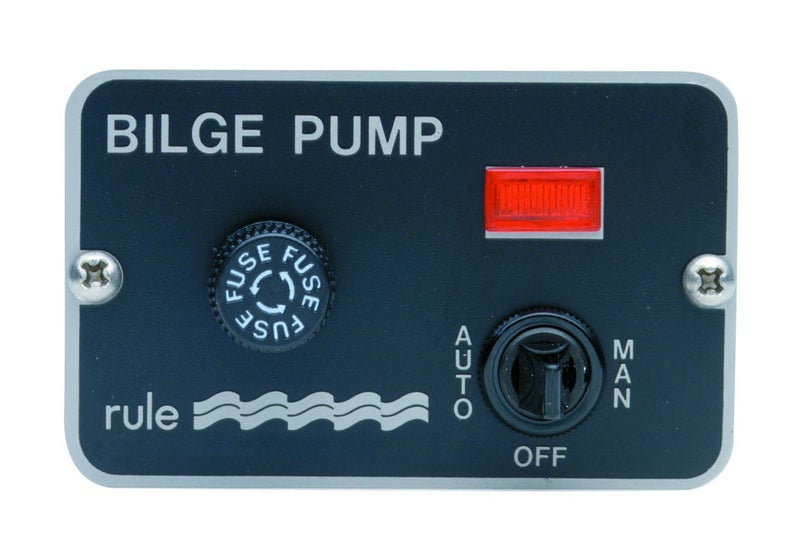 Rule 42 3Way Panel Lighted Pump 2432V DC Switch Toggle Beige 314 L x 2 W - Image 2