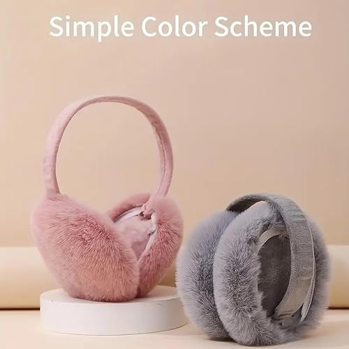 RR DESIGN Plush Ear Muffs for Women & Kids - Cozy Ear Covers for Cold Weather Adventures!(pack of 1) color may vary - Image 4