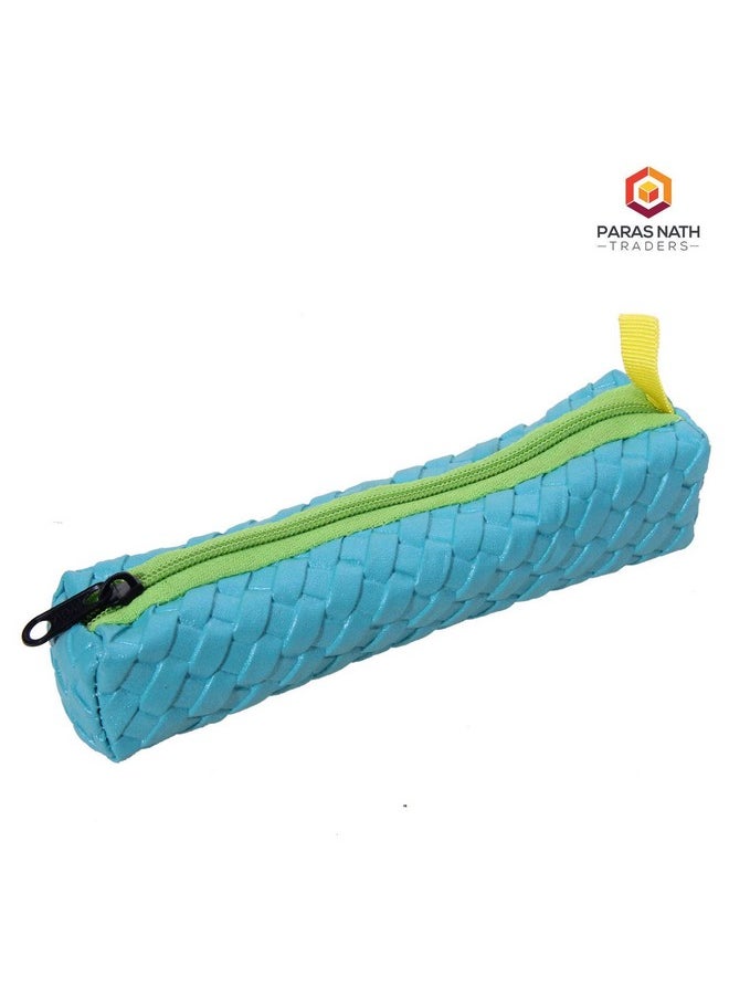 LUCID...We Build Relations LUCID...We Build Relations Leather Look Pencil Pouch Empty Zipper Multi Colors Stationary Birthday Return Gifts for Kids, Children Girls/Boys - (Pack of 20 with Complimentary Gift Wrap)  - Image 4