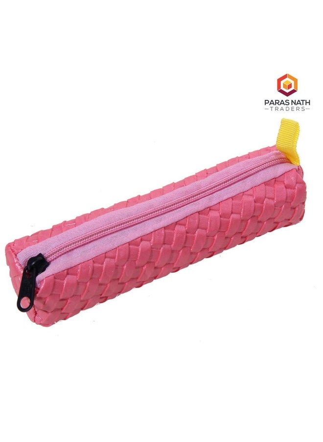LUCID...We Build Relations LUCID...We Build Relations Leather Look Pencil Pouch Empty Zipper Multi Colors Stationary Birthday Return Gifts for Kids, Children Girls/Boys - (Pack of 20 with Complimentary Gift Wrap)  - Image 3