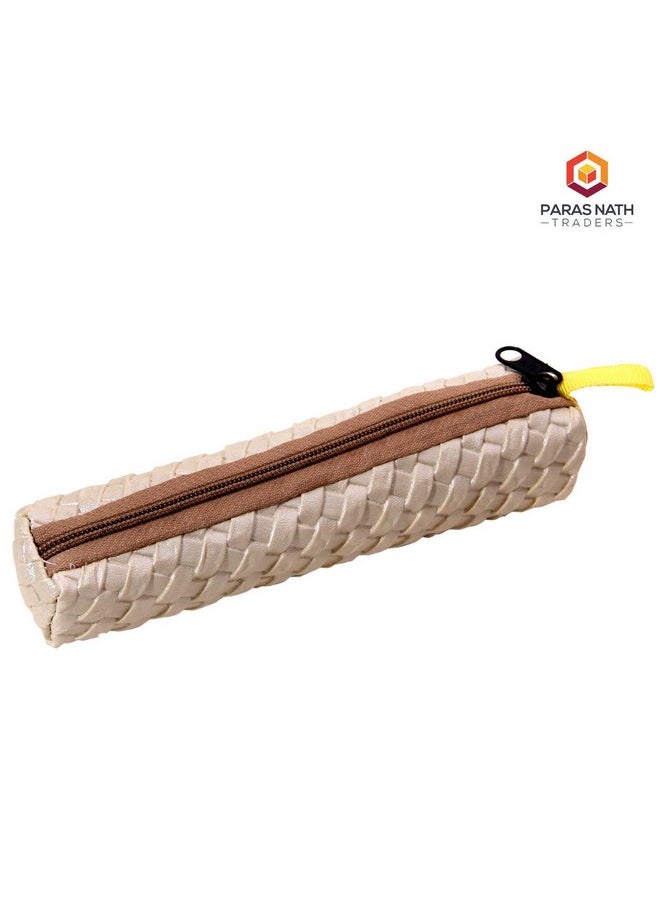 LUCID...We Build Relations LUCID...We Build Relations Leather Look Pencil Pouch Empty Zipper Multi Colors Stationary Birthday Return Gifts for Kids, Children Girls/Boys - (Pack of 20 with Complimentary Gift Wrap)  - Image 2