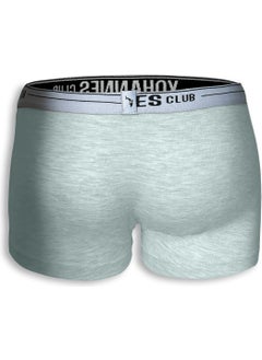 Yohannes Club , Boy, Cotton Boxer&Singleton, Set, Blue Melange, 9-10 Years, 212-205-5  - Image 2