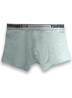 Yohannes Club , Boy, Cotton Boxer&Singleton, Set, Blue Melange, 9-10 Years, 212-205-5  - Image 4