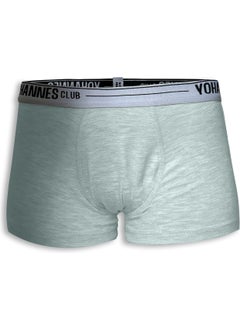 Yohannes Club , Boy, Cotton Boxer&Singleton, Set, Blue Melange, 9-10 Years, 212-205-5  - Image 5