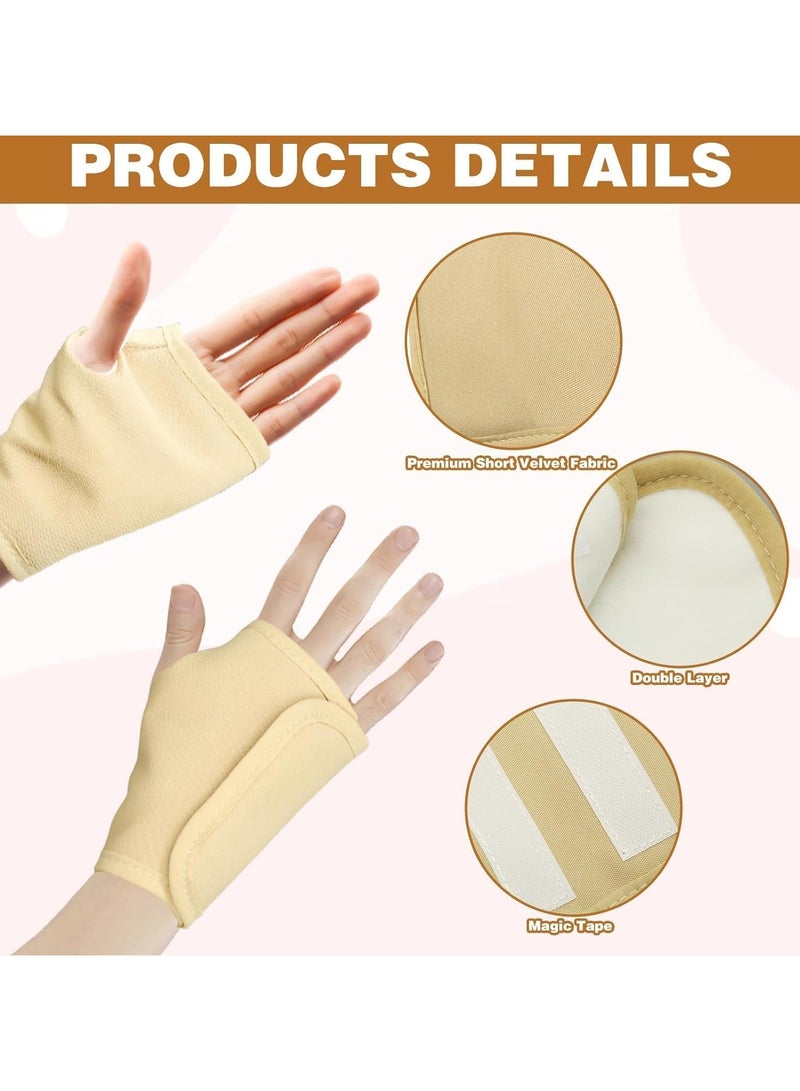 general Wrist Castor Oil Packs, 2 Piece Organic Castor Oil Packs, Reusable Castor Oil Packs with Hook and Loop, Castor Oil Pads Compression Pads Castor Oil Patch Kit for Women Men - Image 2