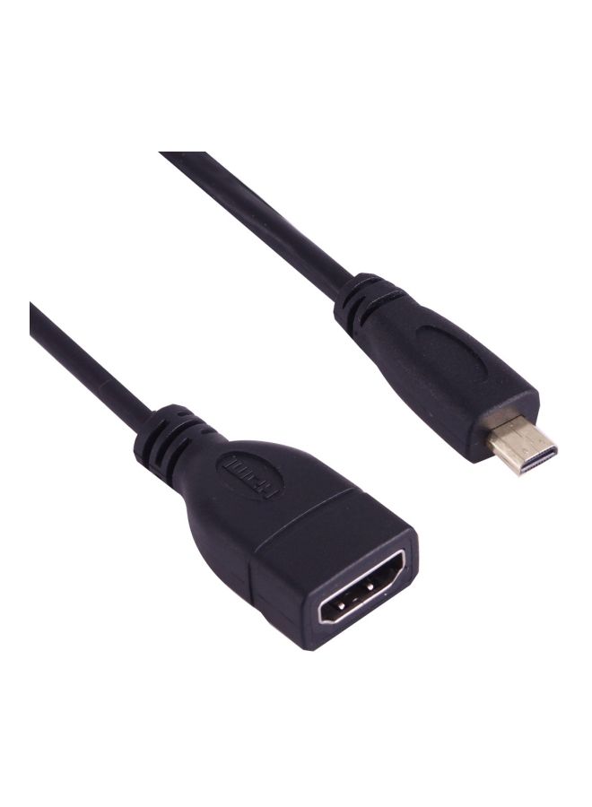 NIBEMINENT Micro HDMI To Adapter Cable Black - Image 2