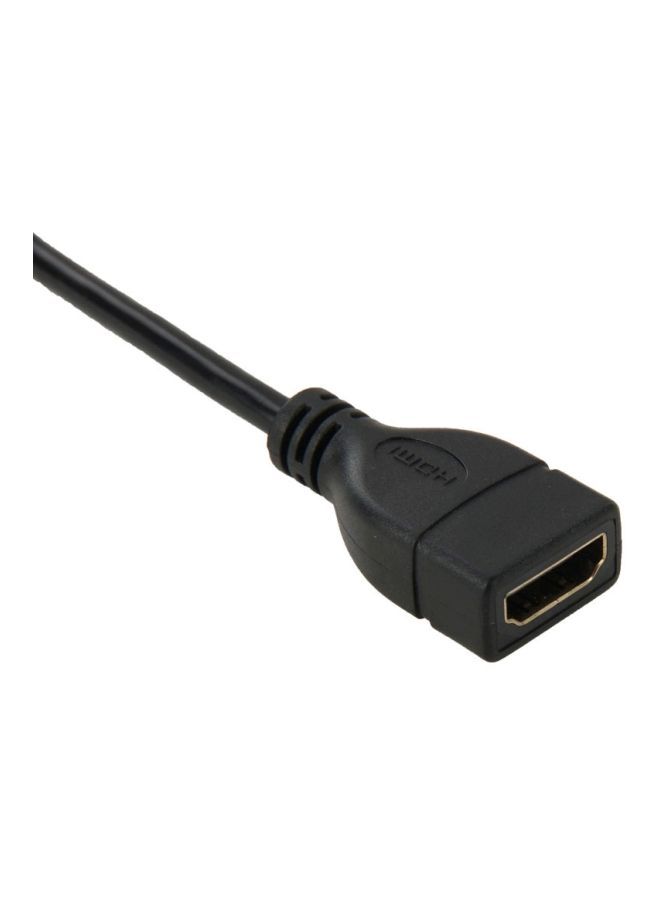 NIBEMINENT Micro HDMI To Adapter Cable Black - Image 3