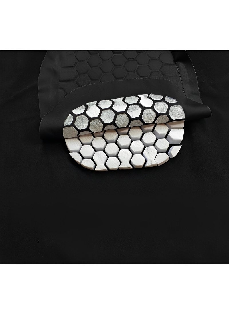 Knee Sleeve Safety Kneepad Honeycomb Pad Breathable Basketball Shooting Sport Safety Kneepad Honeycomb Pad Crashproof Antislip Basketball Volleyball Leg Knee Protective Pad