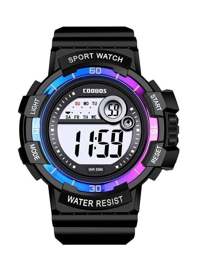 COOBOS Multifunctional Round Screen Electronic Watch For Kids - Image 1