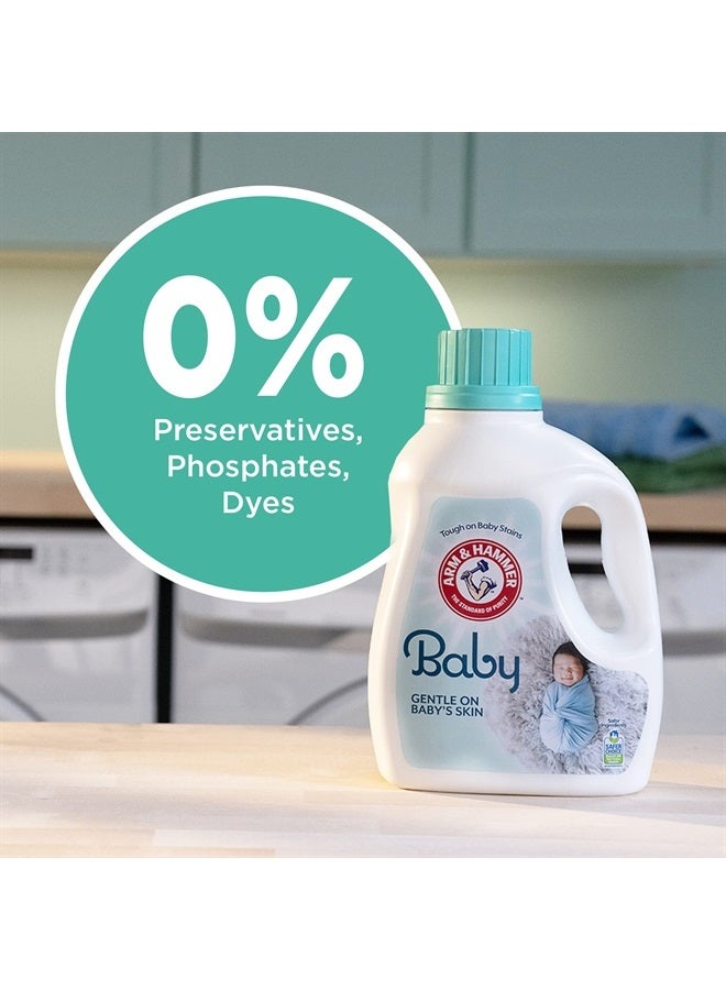 Arm & Hammer Baby, 77 Loads Liquid Laundry Detergent, 100.5 Fl oz - Image 5