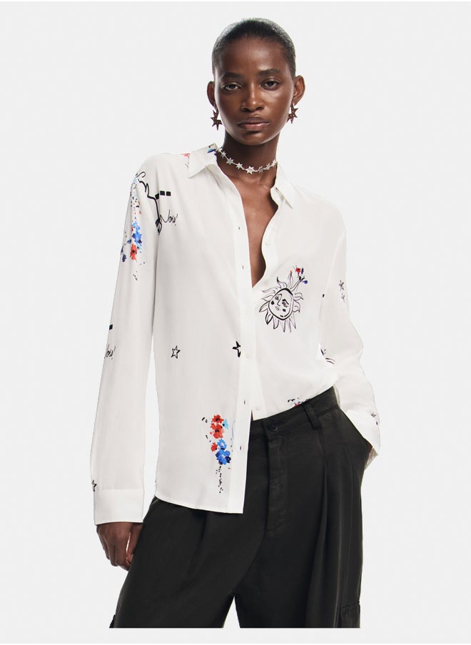 DESIGUAL - Printed shirt - Image 1