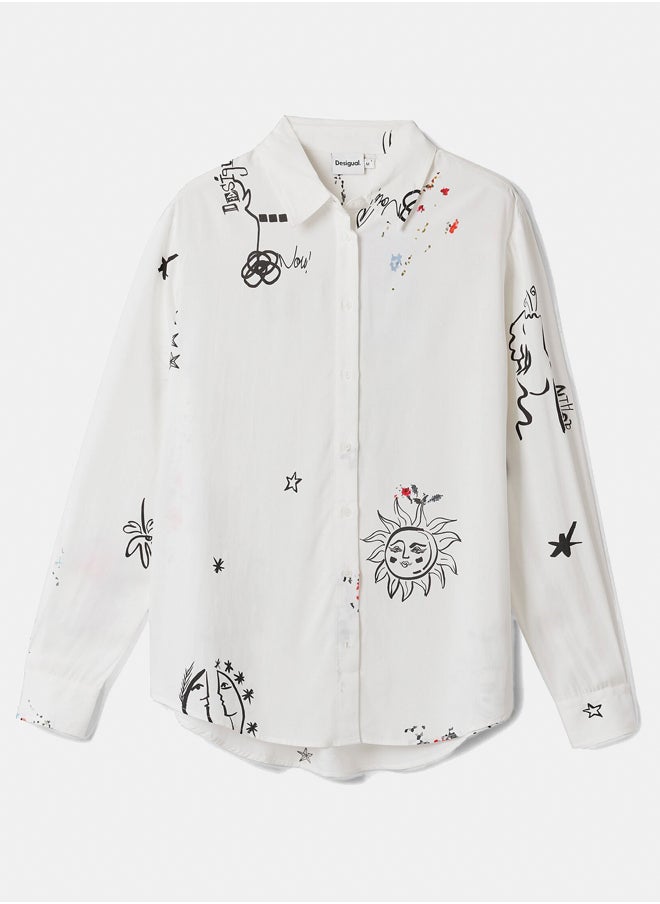 DESIGUAL - Printed shirt - Image 1