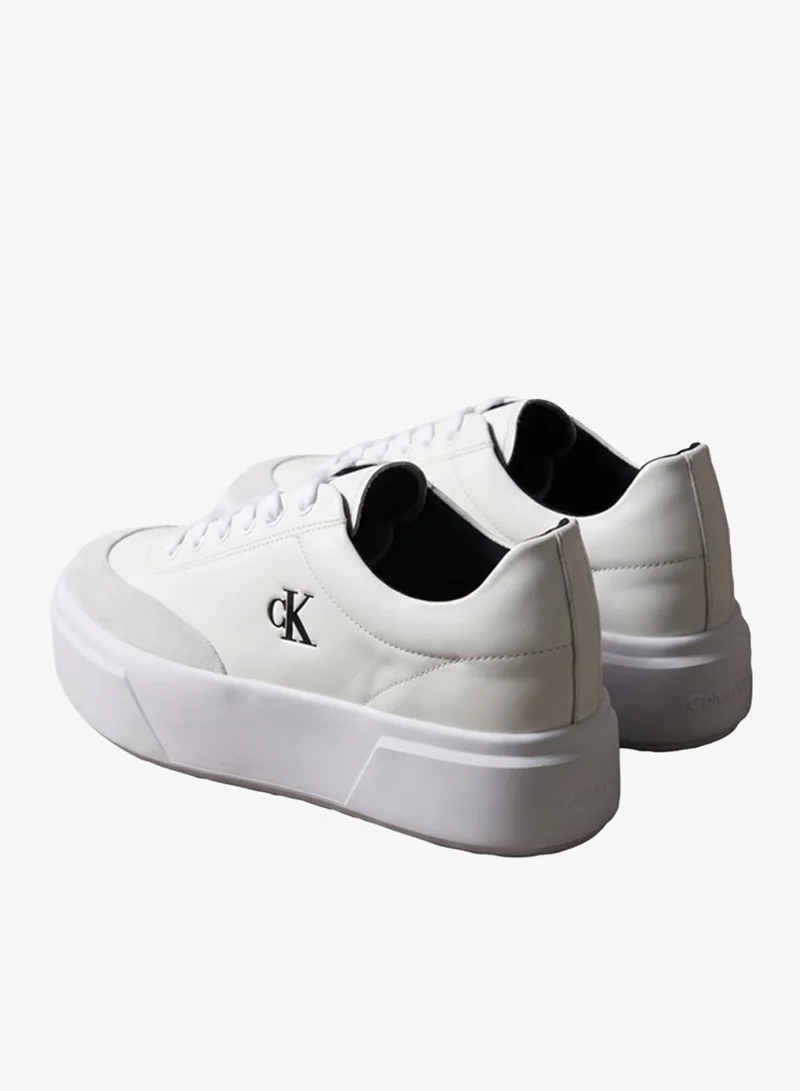 Calvin Klein  Leather Flatform Trainers for Women | Best Price UAE
