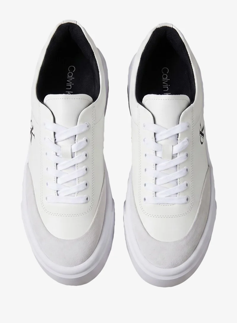 Calvin Klein  Leather Flatform Trainers for Women | Best Price UAE