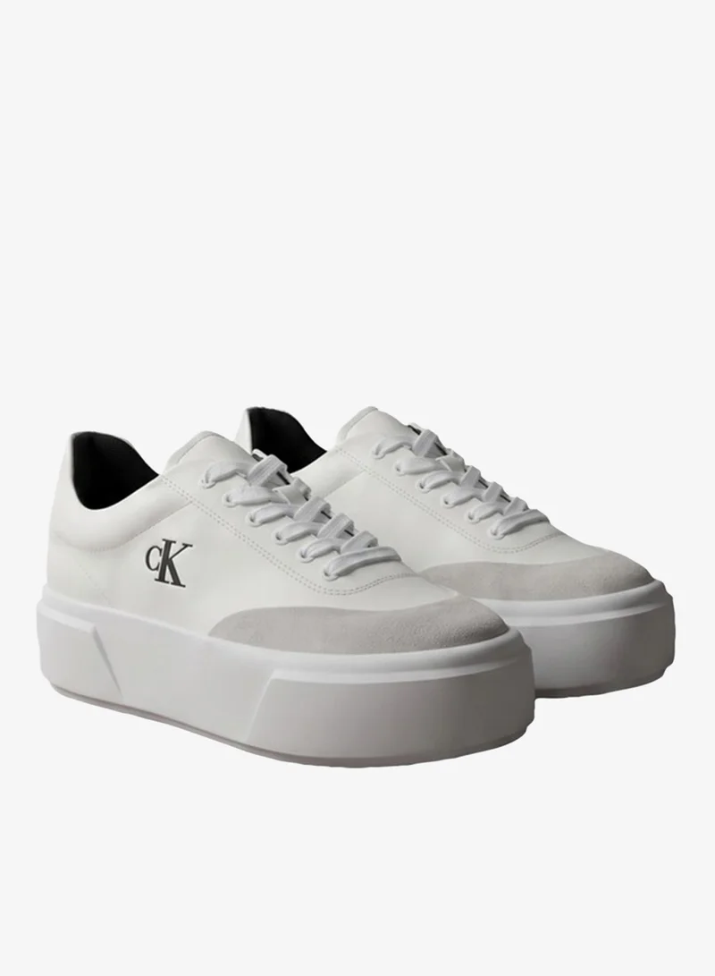 Calvin Klein  Leather Flatform Trainers for Women | Best Price UAE